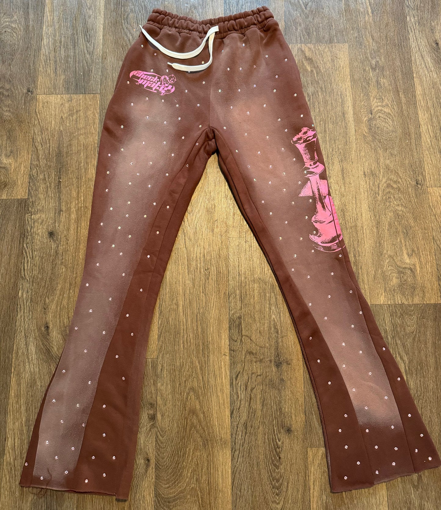 "Checkmate Couture Flare Pants" v.2